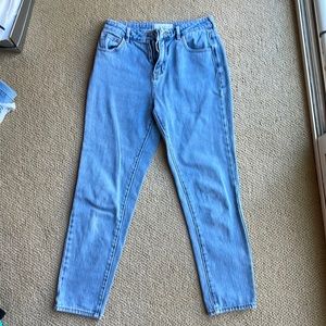 PacSun Mom Jeans - Light wash, size 24 - Pristine!